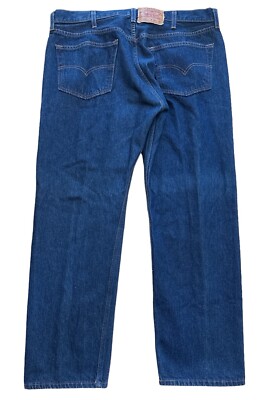 Vintage Y2K Levis 501 Button Fly Jeans 40x30 Blue 501-0115 | eBay