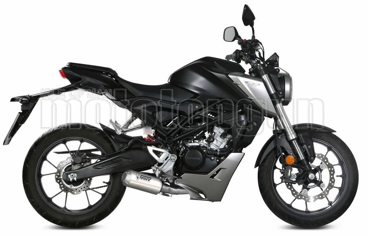 MIVV FULL SYSTEM EXHAUST RACE MK3 HONDA CB 125 R 2018 18 2019 19