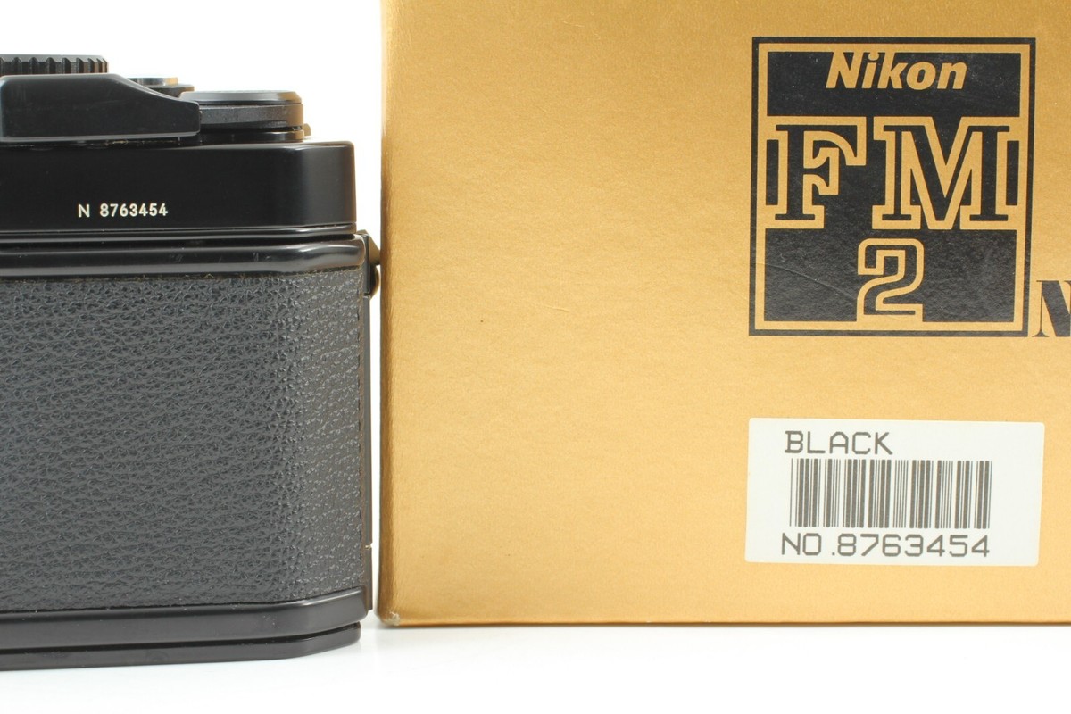 Excellent+++++ S/N 876xxxx】 Nikon New FM2 Black Late Model Excellent+++++ S/N 876xxxx】 Nikon New FM2 Black Late Model