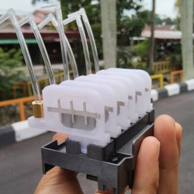 6 PCS Ink Damper for Epson L1800 L805 1390 DX5 Printer DTF Eco-solvent Damper