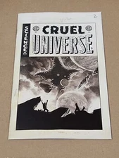EC CRUEL UNIVERSE #1 COVER G 1:20 B&W WILLIAMS VARIANT ONI PRESS INC. 9.8