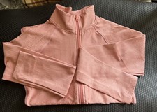 Luxury RRP249  Rhaika London Diamond Shine Athletic Jacket size L Pink