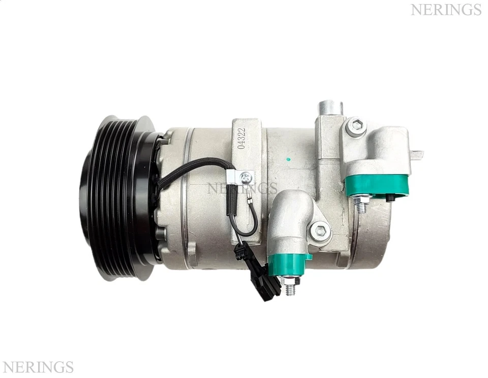 Compresor de aire acondicionado para Hyundai Santa Fe 2001-2006 97701-26200 97701-38171 NUEVO/OEM Foto 2 de 4