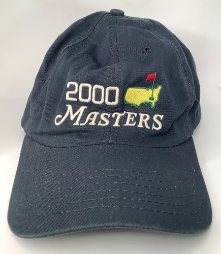 MASTERS Hat Cap 2000 PGA Golf Navy Blue 