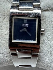 Citizen Watch XC 9613-h18229 Ladies Black Date Square Quartz