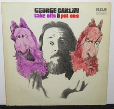 GEORGE CARLIN TAKE OFFS & PUT ONS (VG+) CAS-2566 LP VINYL RECORD