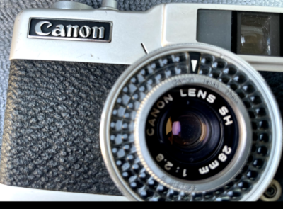 Canon Demi EE28 35mm Half Frame Film Camera 28mm f2.8 From Japan