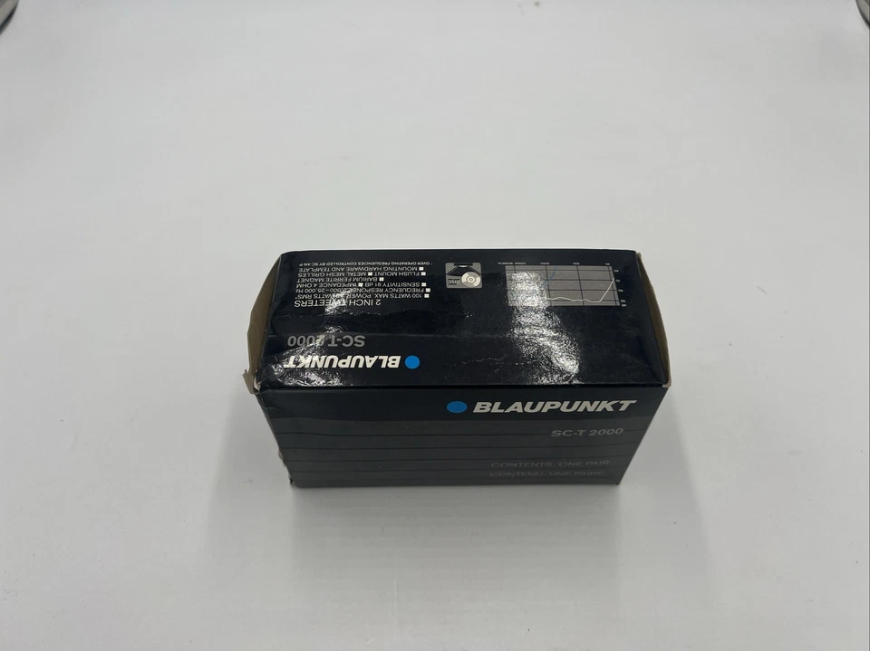 Blaupunkt SC-T 2000 2" Tweeters 100W 60W RMS NOS Made In Germany VTG - Image 2 of 4