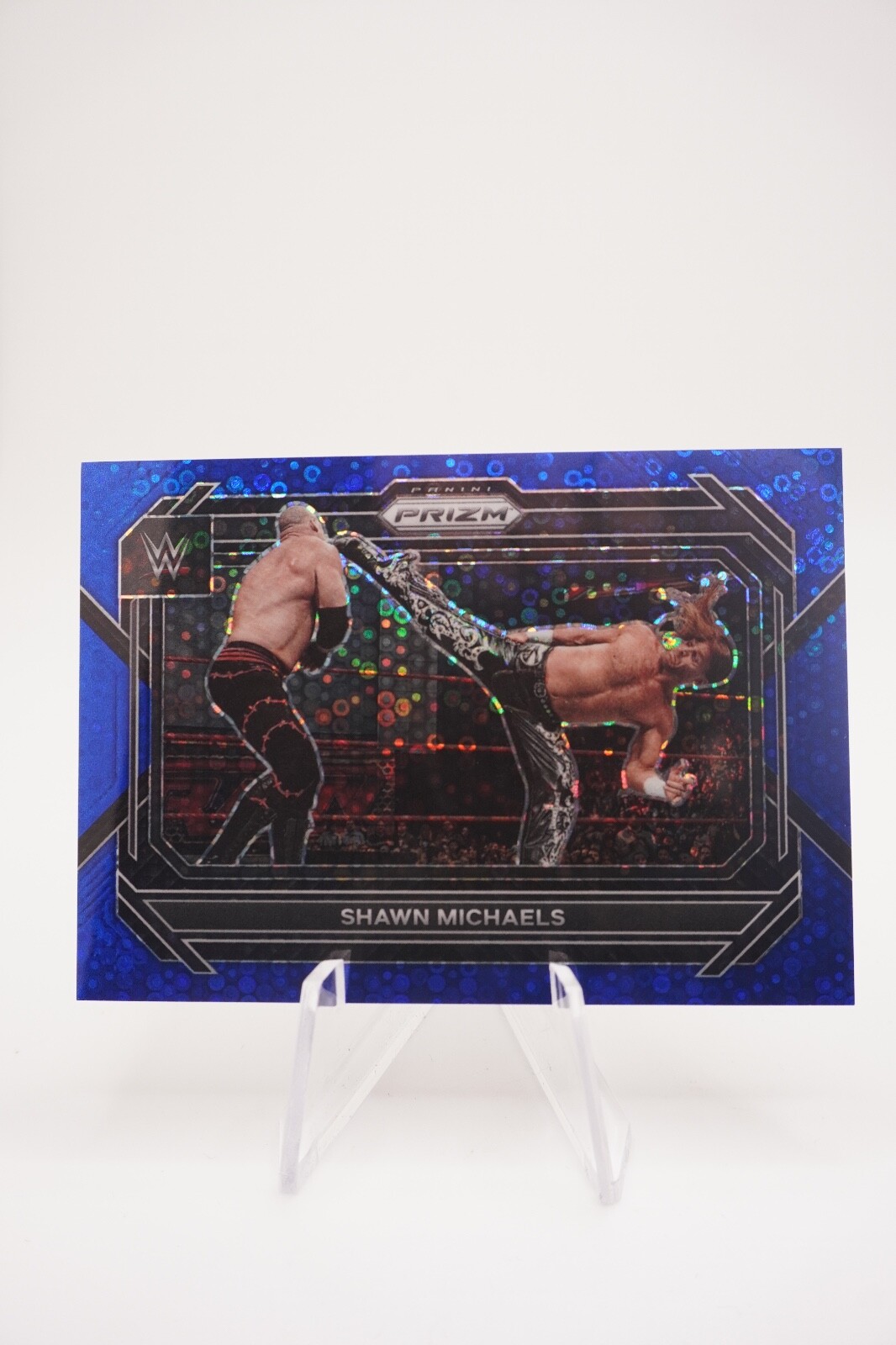 WWE Panini Prizm 2023 - #79 Shawn Michaels - Legend - Blue Disco - /25