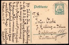 Deutsche Kolonien Ostafrika, 1913, Brief