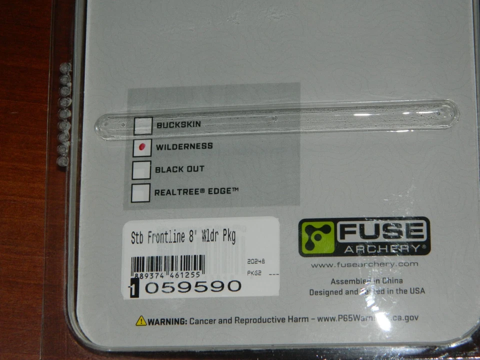 NEW Fuse Frontline 8" Bow Stabilizer - Wilderness - by Hoyt - Front Line- 4.8 oz - Image 2 of 4