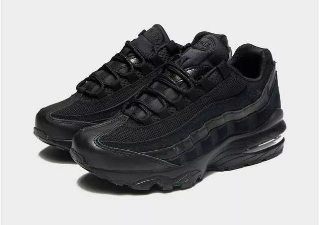 Zapatillas NIKE AIR MAX 95 (GS) para mujer niña negras 307565-055 | eBay