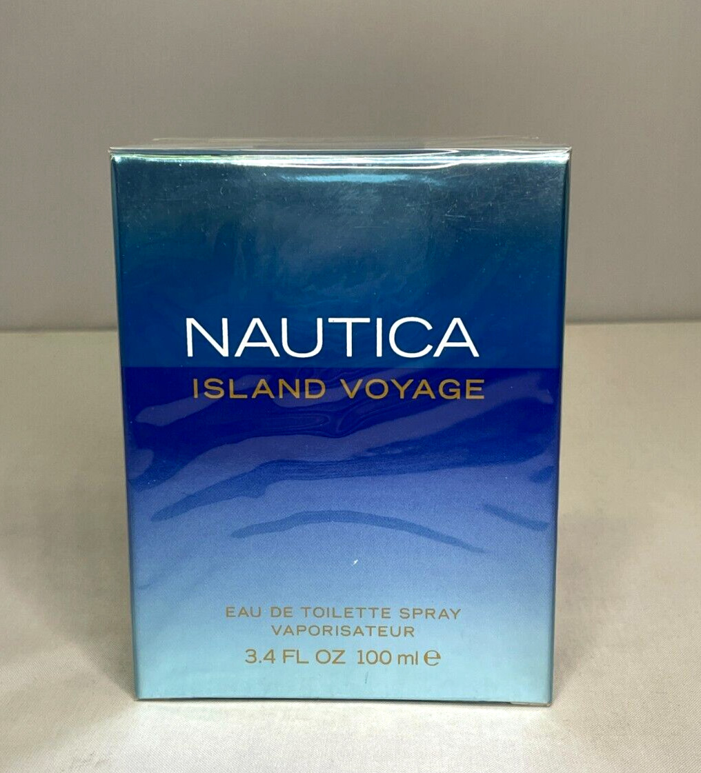 Nautica Island Voyage Men’s Eau De Toilette 3.4 fl. oz 100 ml New Factory Sealed