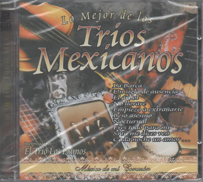 Lo Mejor de los Trios Mexicanos El Trio los Primos NEU 2CDs La Barca Noctural