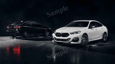 BMW 220D Gran Coupe M Sport Black Shadow High Res Wall Decor Print Photo Poster