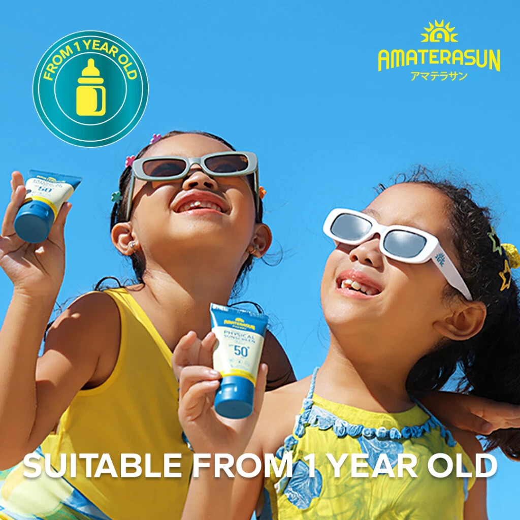 AMATERASUN Physical Sunscreen SPF50+ PA++++ 30g Mineral UV