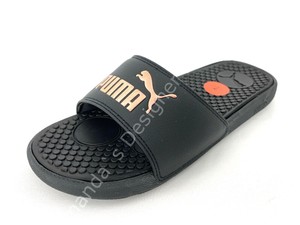 rose gold puma slides