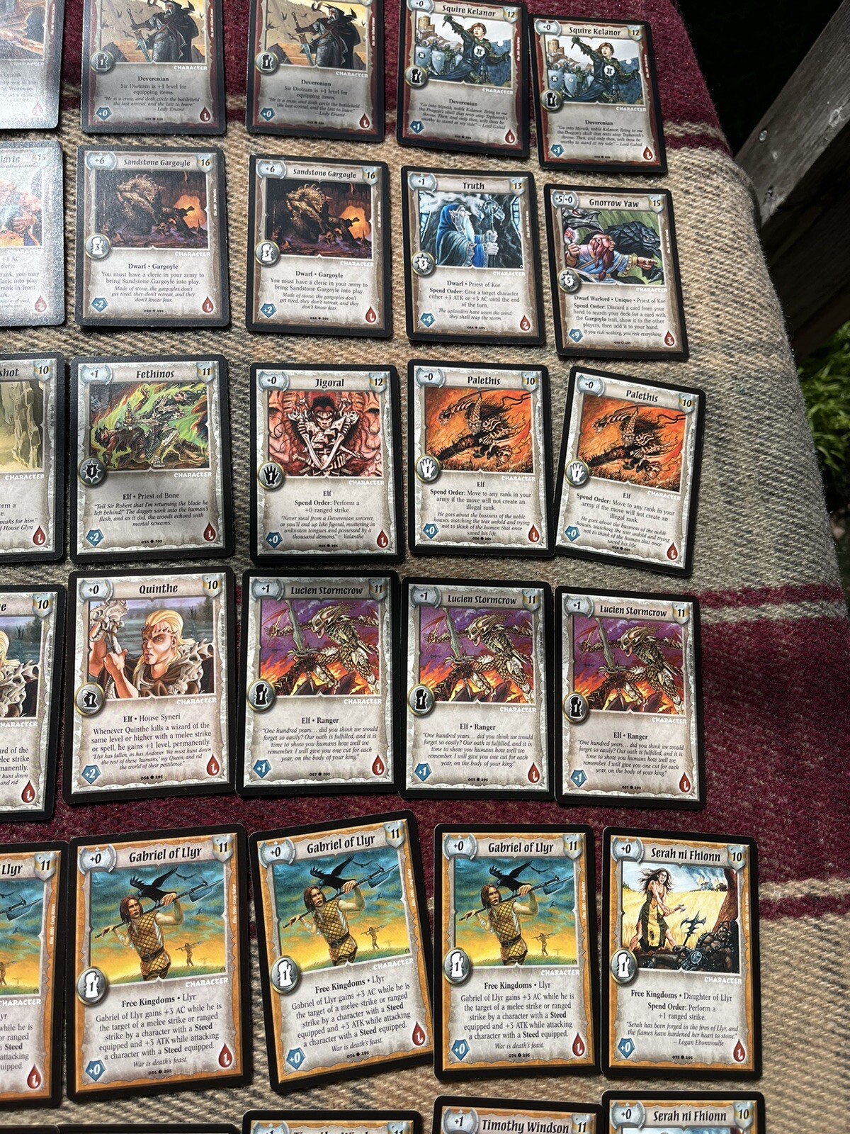 Warlord CCG Card Lot. Saga Of The Storm eBay