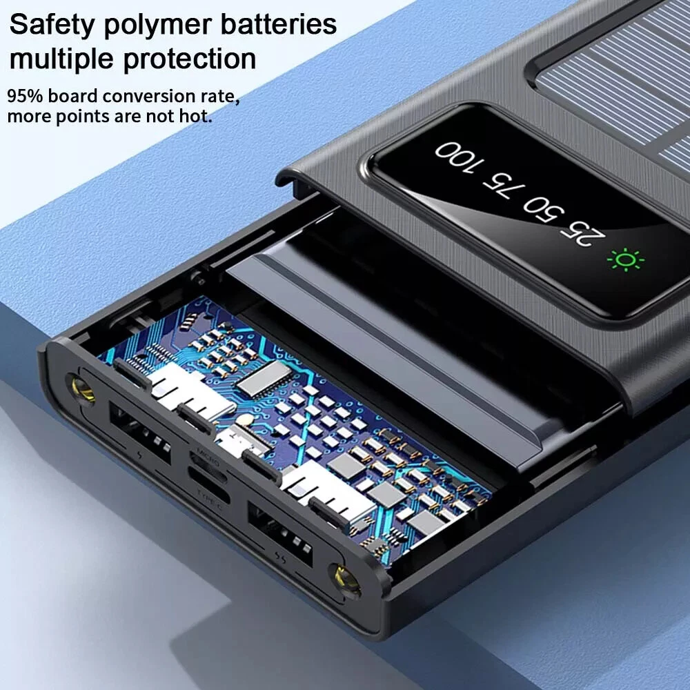 Power Bank External Battery Backup Fast Charger for Cell Phone 1000000mAh Power Bank External Battery Backup Fast Charger for Cell Phone 1000000mAh