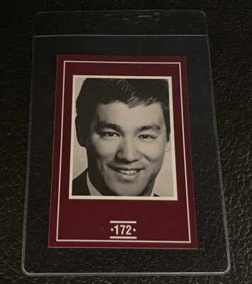 Bruce Lee Card 1991 Face To Face Guessing Canada Games Rare Enter The Dragon