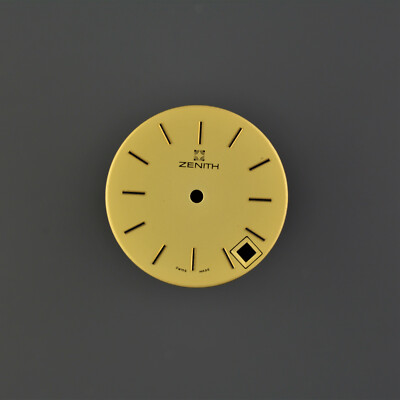 ZENITH Swiss Vintage Dial Zifferblatt 27,9mm GOLD Automatic DATE