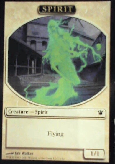 Spirit Token from Innistrad MTG NM R127 Card  