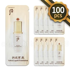 The history of Whoo Velvet Liquid Foundation No.21 1ml x 100pcs SPF30 PA++
