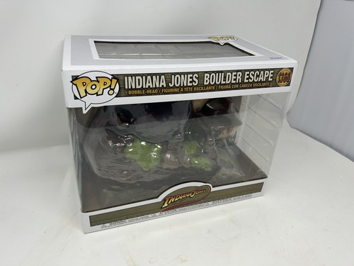 FUNKO Pop Disney Raiders of the Lost Ark Indiana Jones Boulder Escape Set NEW - Picture 11 of 13