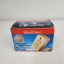 Simran SMF-100 Deluxe Worldwide 110V-240V Voltage Converter