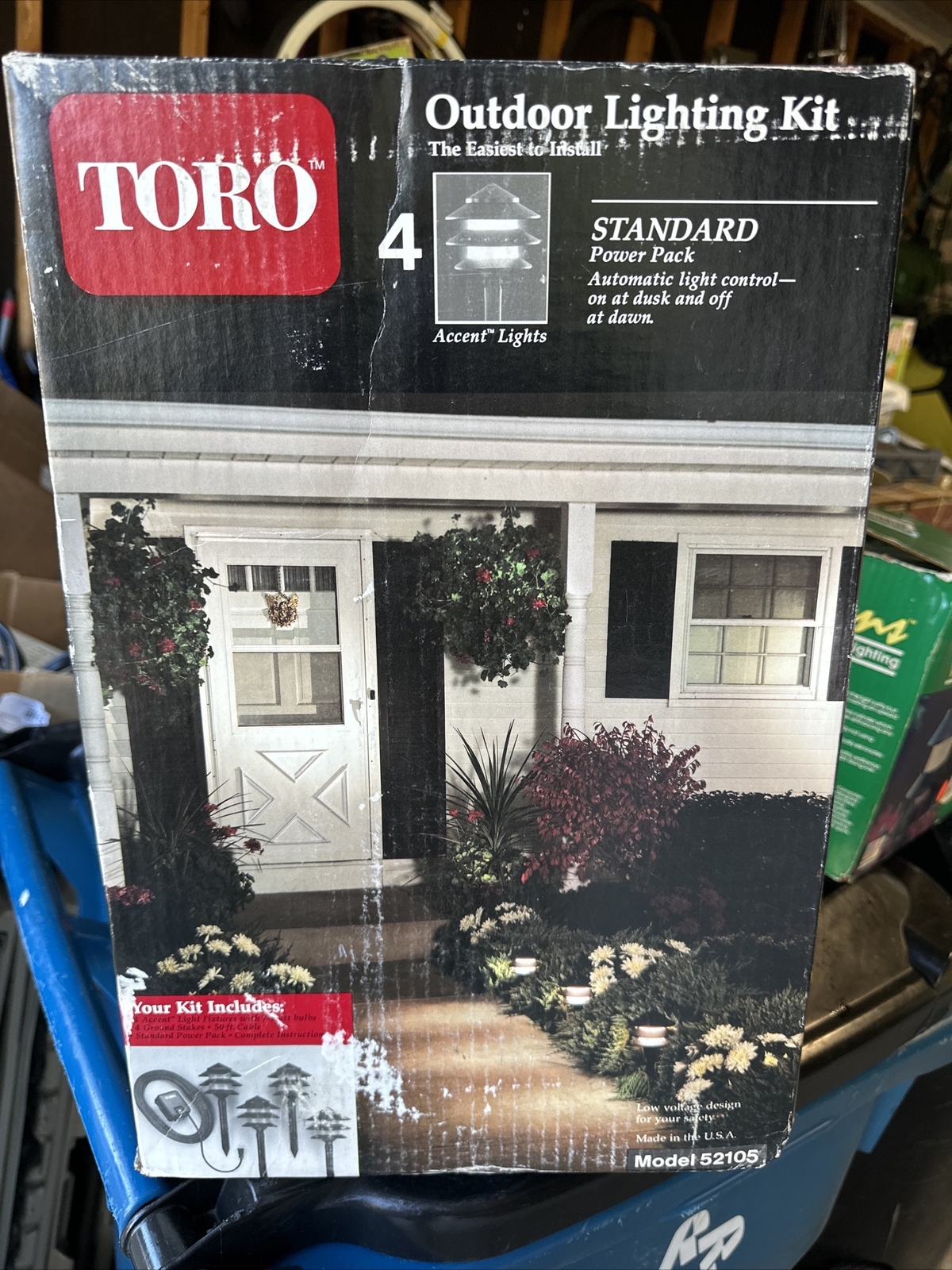 NOS 1990 Toro Outdoor Lighting Kit Automatic Light Control Landscape 4