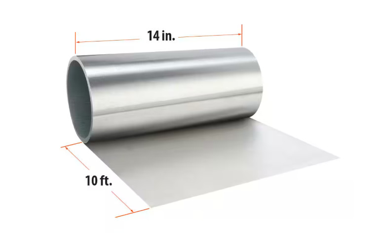 Aluminum Roll Valley Flashing - 14 in. x 10 ft.