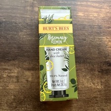Burt's Bees Rosemary Lemon Hand Cream with Shea Butter 1 oz