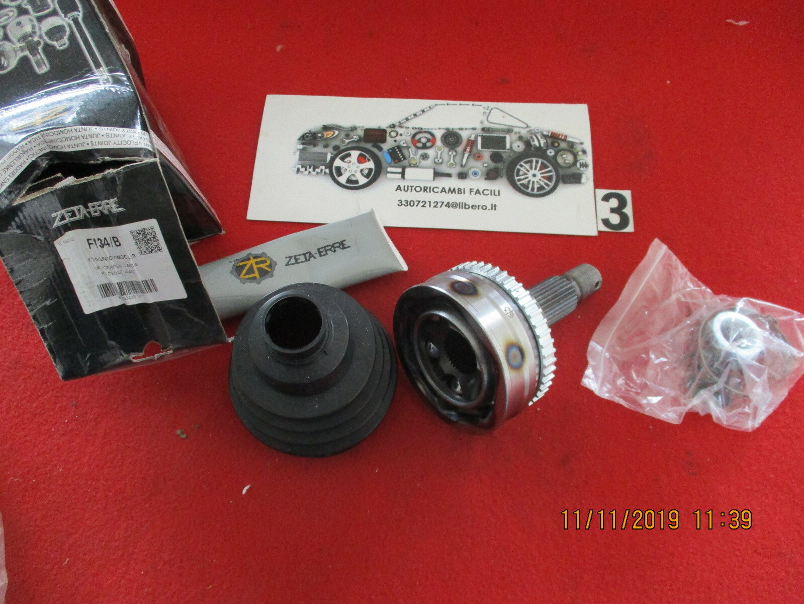 Fi34/b Giunto Semiasse Omocinetico Fiat Citroën Lancia Peugeot - Immagine 1