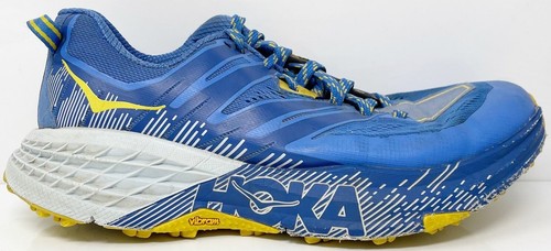 Hoka One Mens Speedgoat 5 Blue Coral Evening Trail Shoes 1123157-BCEP Sz 12.5 D Hoka One One HOKA Speedgoat 5 Blue Coral Evening Primrose  main image 4