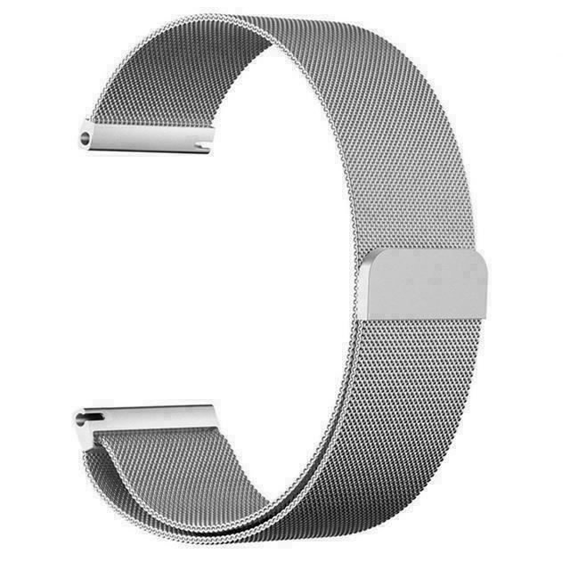 For TicWatch Pro 3 /GTX /S2 /E2 /Pro 2020 Magnetic Milanese Wrist Watch Band