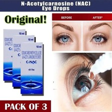 Cataract Eye Drops Exp.2027 Glaucoma Non-Carnosine NAC , Can Cataracts OFFICIAL