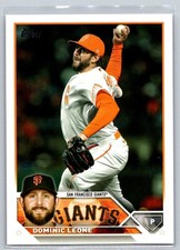 2023 Topps #180 Dominic Leone - San Francisco Giants