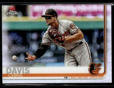 2019 Topps Chrome #41 Chris Davis Refractor Baseball Card 0603K