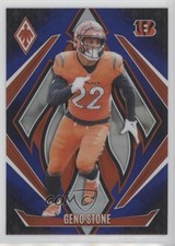 2024 Panini Phoenix Blue Fade 28/249 Geno Stone #61 1my2