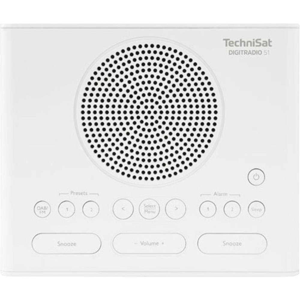 DigitRadio 51 TechniSat fini les grésillements grâce à la radio DAB+ blanche