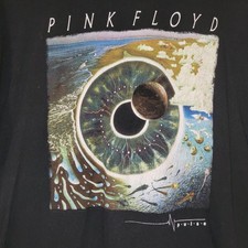Pink Floyd Pulse Division Bell Tour Vintage 1995 Black ALSTYLE Shirt L