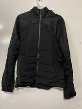 Womens LULULEMON Black Down For It All Down Jacket Sz 12