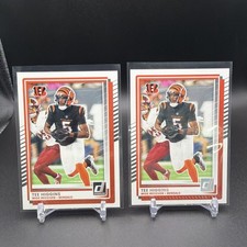 2025 Panini Donruss Football Tee Higgins #15 Cincinnati Bengals (2) Cards