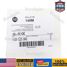 140M-C2E-B40 Allen Bradley Motor Protector Circuit Breaker US FREE TAX