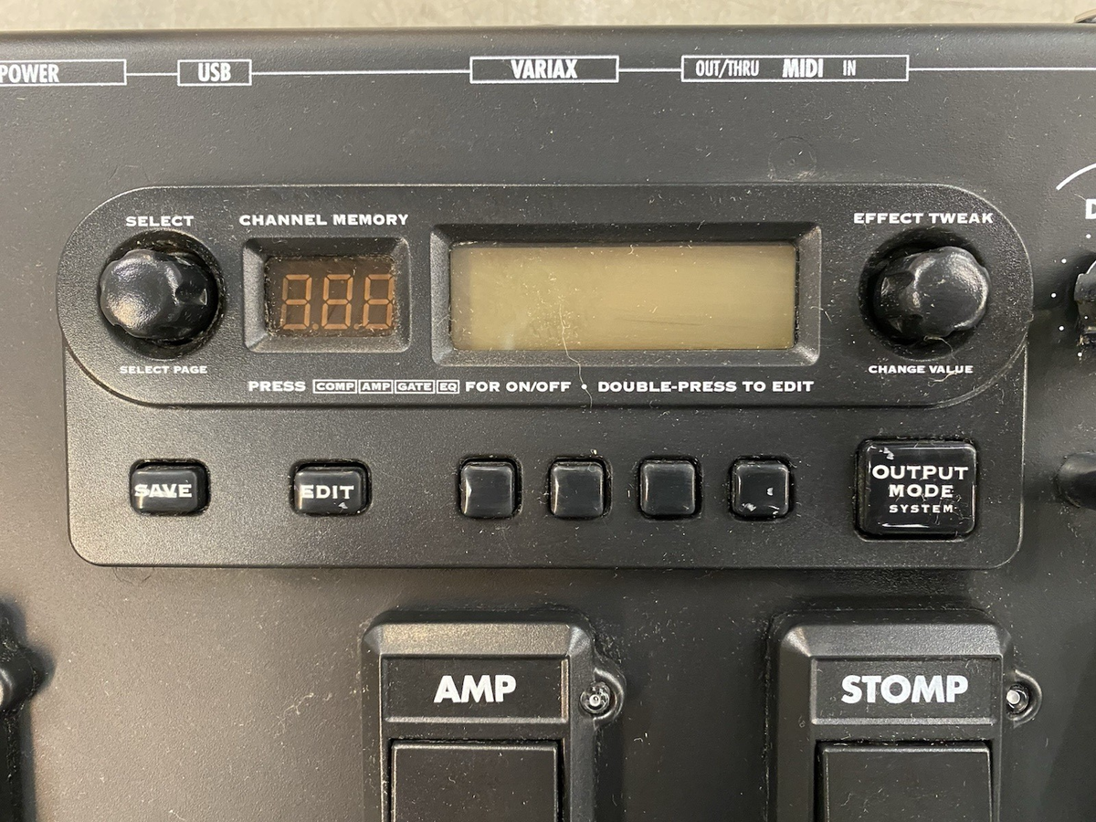 Line 6 POD XT Live Multi-Effect and Guitar Pedal - UNTESTED | eBay