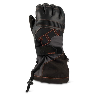 509 Range Snowmobile Gloves Waterproof Thinsulate Insulated 5Tech Racing Orange