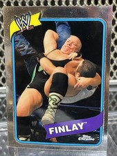 2008 Topps Heritage Chrome WWE Finlay Wrestling Card #34 WCW Fit Finley Irish