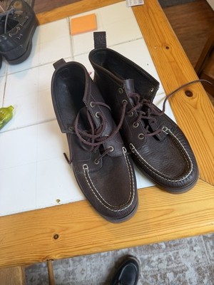Sebago Brown Leather Boat Chukka Great Condition, High Quality Leather. 