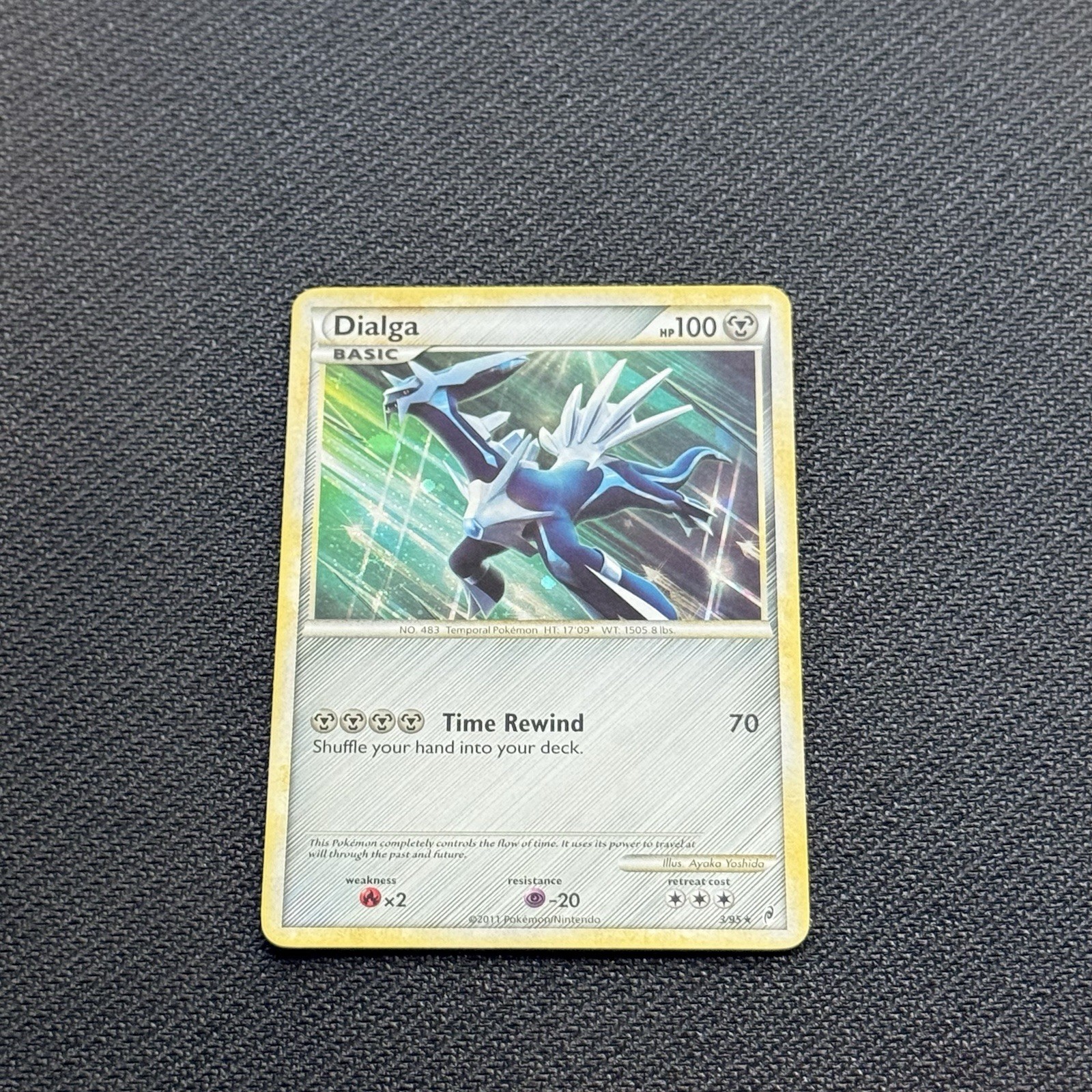 Pokemon Card Dialga 3/95 Call of Legends Holo NM