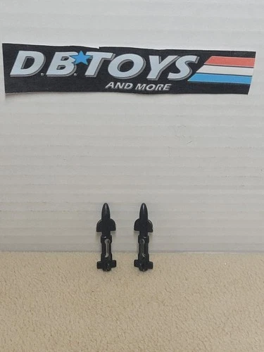 Vintage GI Joe Cobra C.L.A.W. CLAW Missile Part LOT ARAH 1984 - COMPLETE SET